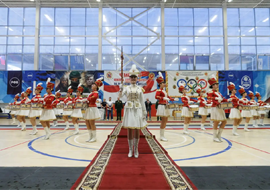 АНСАМБЛЬ «САМОЦВЕТЫ» СГПИ ВЫСТУПИЛ НА ЧЕМПИОНАТЕ ЮЖНОГО ВОЕННОГО ОКРУГА