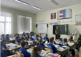 И.О. РЕКТОРА СГПИ ИННА СЕРГЕЕВНА АЛЕКСЕЕВА ПОСЕТИЛА ШКОЛУ № 45 ГОРОДА СТАВРОПОЛЯ